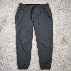 Lululemon Mens Jogger Tapered Size 2XL XXL Grey Athletic Gym Running Workout USA